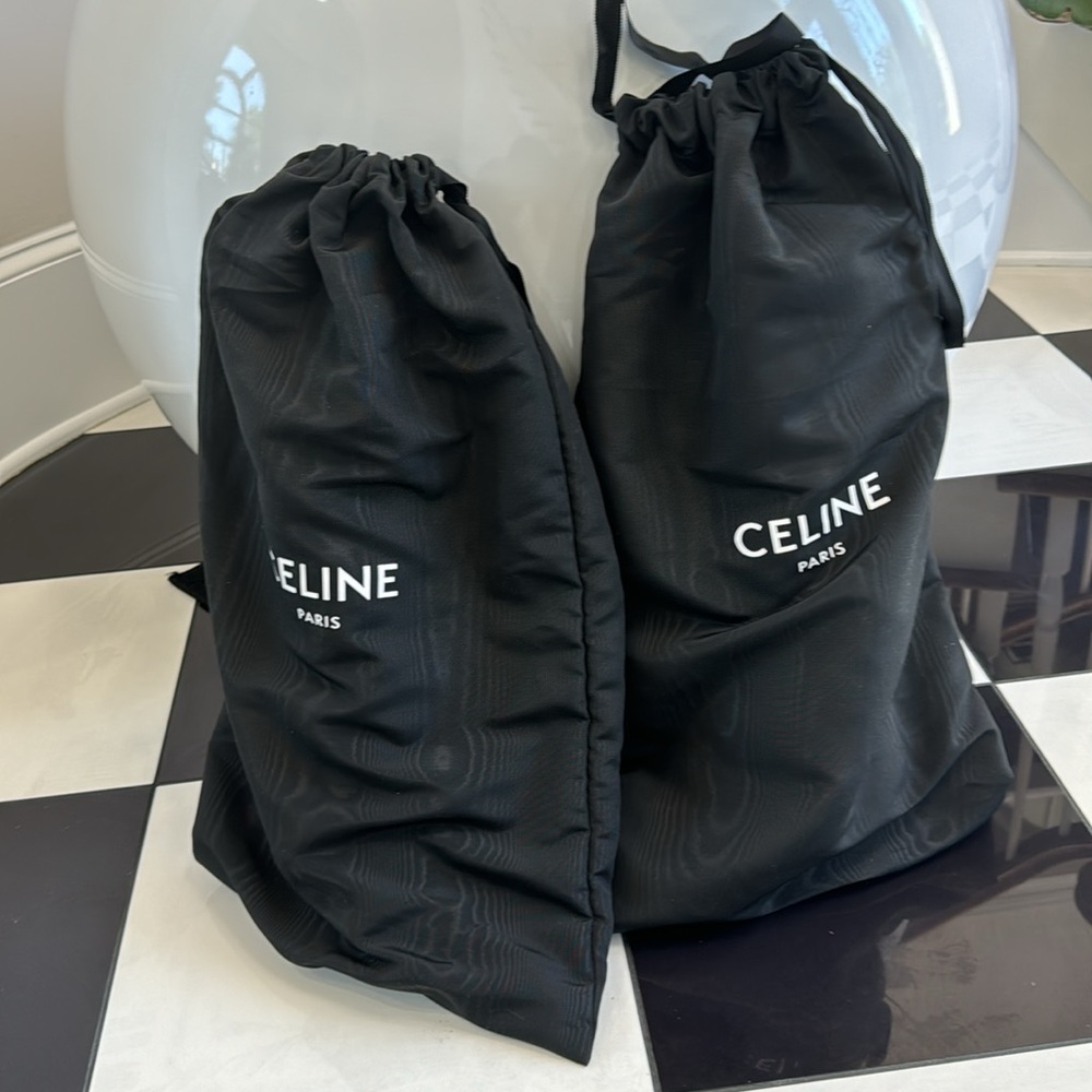 CELINE Black Boots - Celine has selected the most qualitative Skins. NEW IN BOX. - Picture 5 of 7